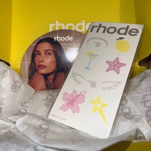 RHODE Temporary Lemontini Tattoos💛